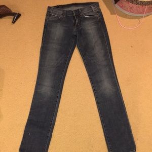 Straight leg jeans